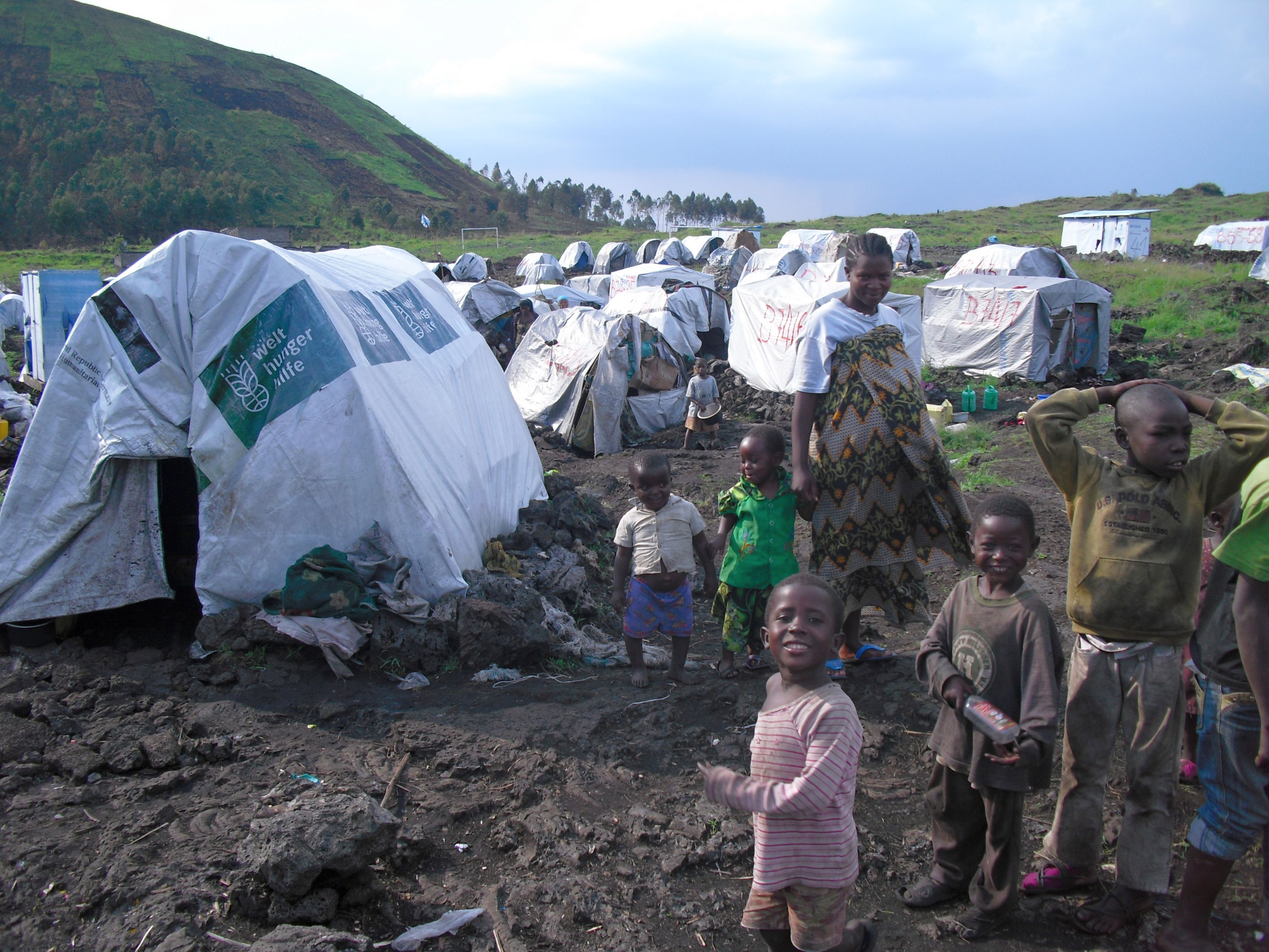 Flüchtlingslager Mugunga, Goma, September 2012